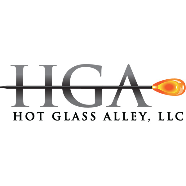 Hot Glass Alley logo - Charlotte, North Carolina.